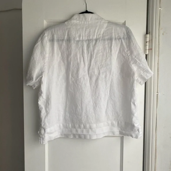 Quince 100% European Linen Short Sleeve Shirt - Picture 13 of 13